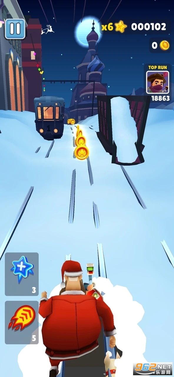 地铁跑酷雪地丝滑版v3.1.0 国际服截图2