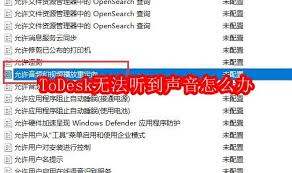 ToDesk无法听见声音怎么办？-解决ToDesk无声音问题的技巧