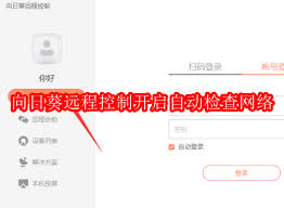 如何配置向日葵远程控制的自动网络检测功能—向日葵远程连接如何开启自动检测网络