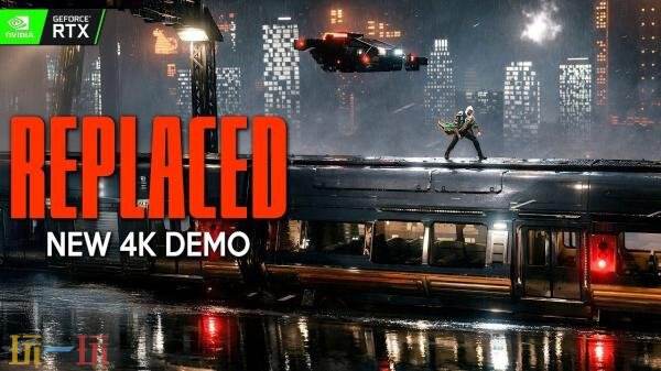 一款像素风格的科幻动作游戏《Replaced》试玩机展出