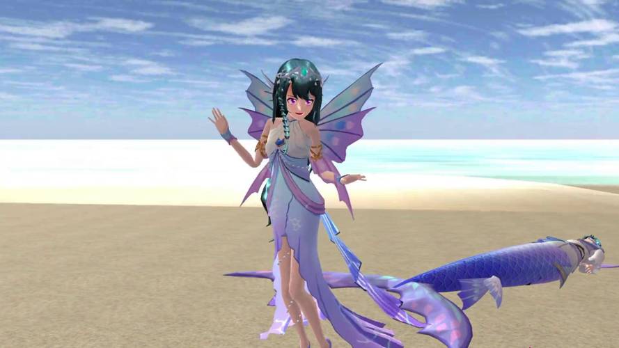 樱花校园更新了美人鱼服装