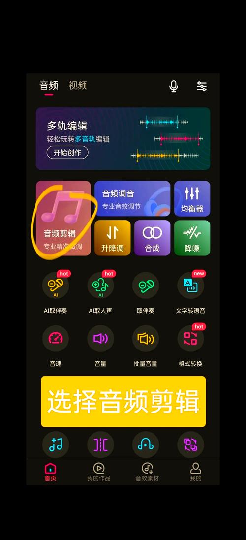 专业音频编辑器