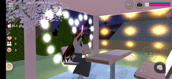 樱花校园模拟器2021年最新版中文版有雪屋