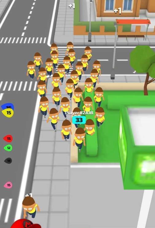 领导人群潮流3D