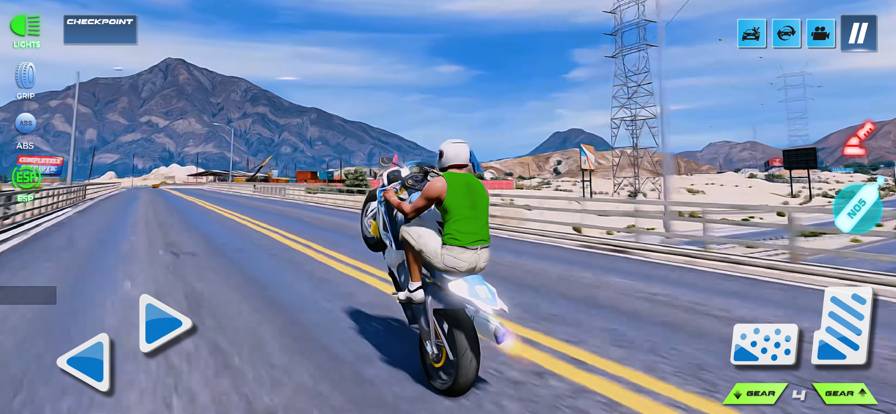 自行车赛车模拟器免费版