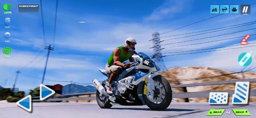 自行车赛车模拟器免费版