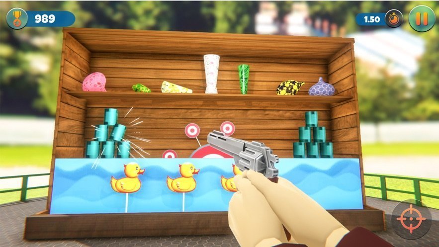 闲暇公园学校游乐场