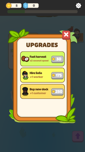 闲置椰子岛存档版