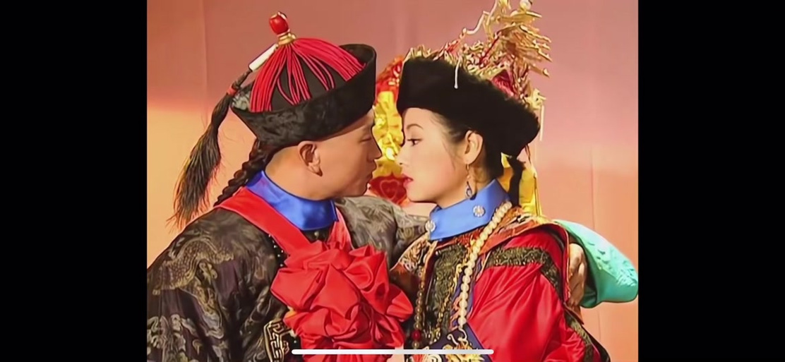 还珠格格第三部吻戏